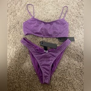 NWT triangl swimsuit medium too large bottoms